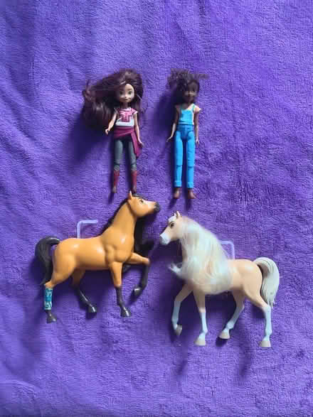 Photo of free Dolls and horses toy bundle (Fleetwood FY7) #1
