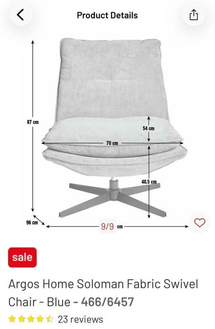 Photo of free Swivel chair (Busk OL9) #4