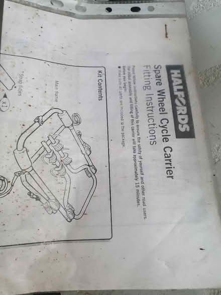 Photo of free Cycle carrier (Marston OX3) #1