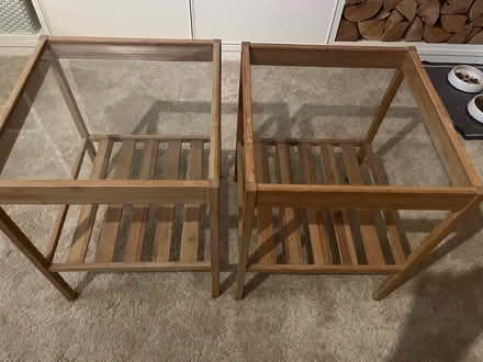 Photo of free 2 side tables (Biddulph Moor ST8) #1