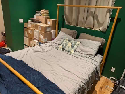Photo of free Ikea Gjora Queen Bed Frame (Little Italy) #3