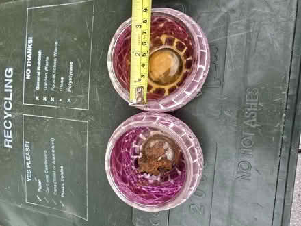 Photo of free 2 small glass mosaic pots (Warren Hill ish NG5) #2