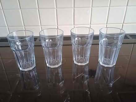 Photo of free 4 glass tumblers (Barbourne WR3) #1