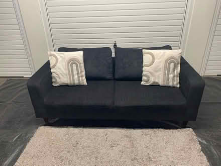 Photo of free Black 2-Seater Sofa (Calidonian Road N7) #2