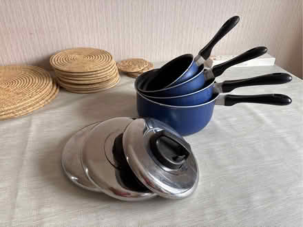 Photo of free Set of four non-stick saucepans (Eastbourne BN20) #1