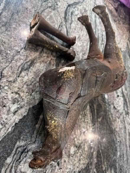 Photo of free Cast metal horse ornament – damaged, for repair/parts (Sion Hill BA1) #4