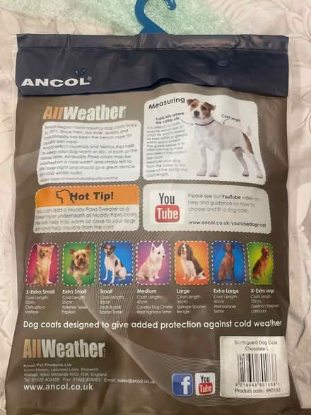 Photo of free All-weather Ancol dog coat (Anerley SE20) #2