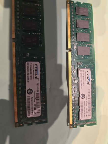 Photo of free pair 8gb ddr 3 ram sticks (Pentyrch CF15) #1