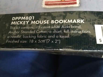 Photo of free Mickey Mouse bookmark to make (Sturry CT2) #2