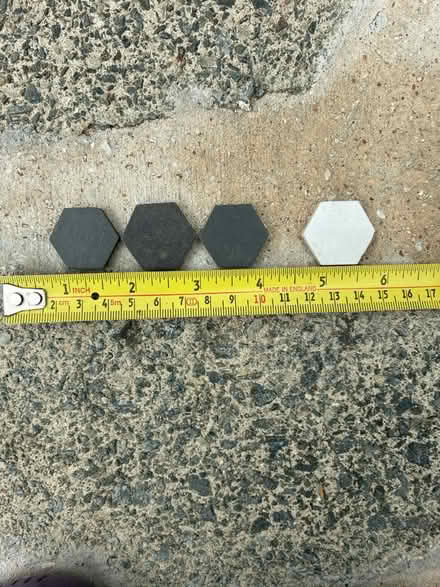 Photo of free Small hexagonal tiles (Coney Hall BR4) #3