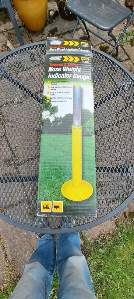 Photo of free Caravan nose weight gauge (Stanton-in-Peak DE4) #2