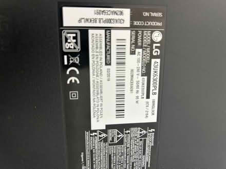 Photo of free 43" lg ultra hd 4k tv (Rise EC2A) #2