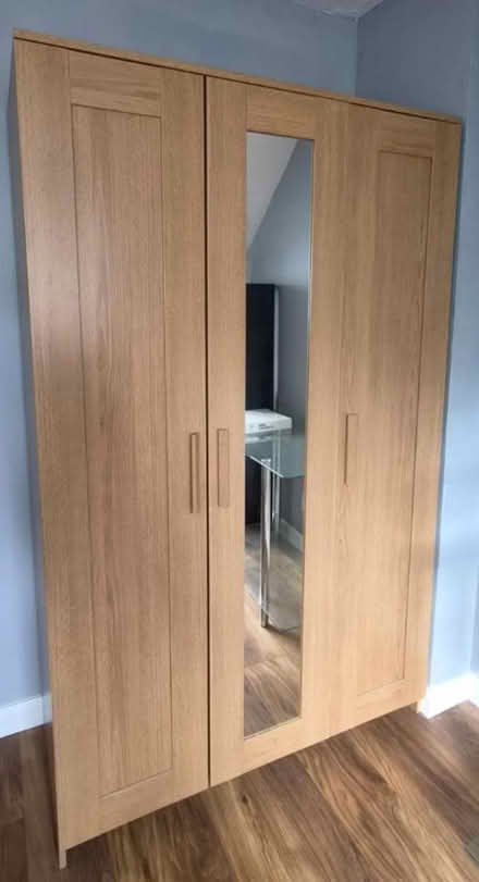 Photo of brimnes wardrobe in brown (Sutterton PE20) #1