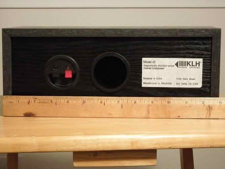 Photo of free Small KLH center-channel speaker (Palo Alto) #2