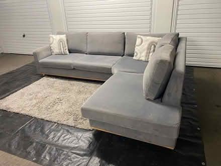 Photo of free Large Grey Corner Sofa (Calidonian Road N7) #3