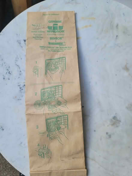 Photo of free Vacuum cleaner bag (Huntington MA) #1