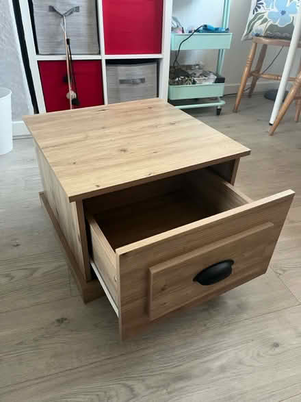 Photo of free Square coffee table with a drawer (Farsley LS28) #2