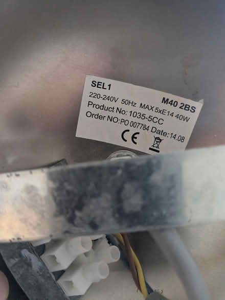 Photo of free Light Fitting (Bishopbriggs G64) #1