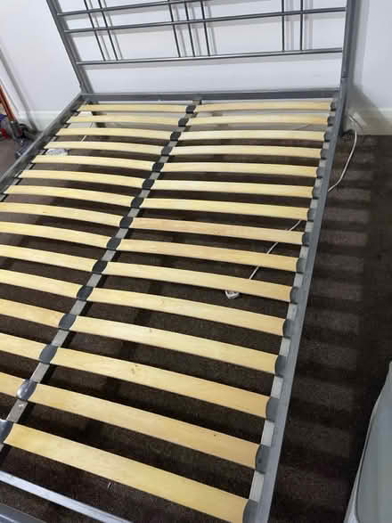 Photo of free Metal Double Bed (UB7, West Drayton, Hillingdon) #3