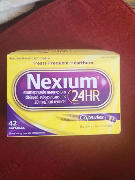 Photo of free Nexium 24 HR (Norge) #1