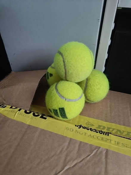 Photo of free 4x padel balls (Aldershot GU12) #1