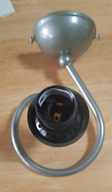 Photo of free Wall light without a shade (Woodley RG6) #1