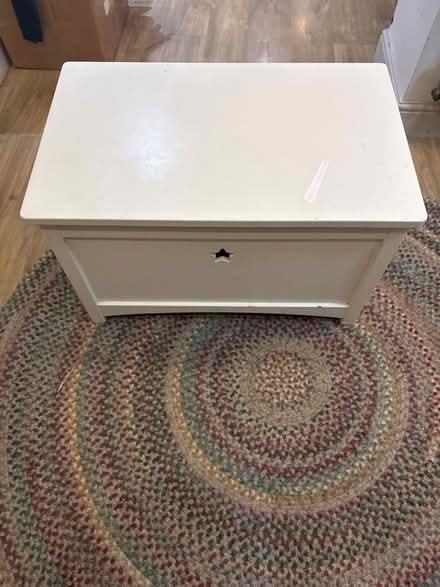 Photo of free Feather and black Noah toy box chest (Bledlow Ridge HP14) #1