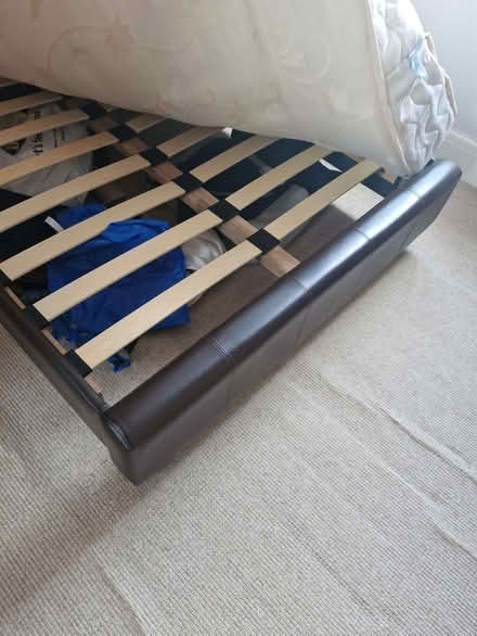 Photo of free Small double bed frame and mattress (Buckhurst Hill IG9) #4