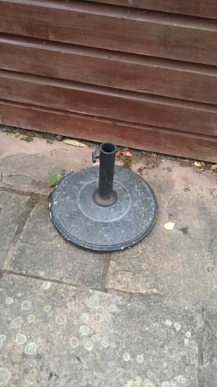 Photo of free Parasol base (Staplehurst TN12) #1