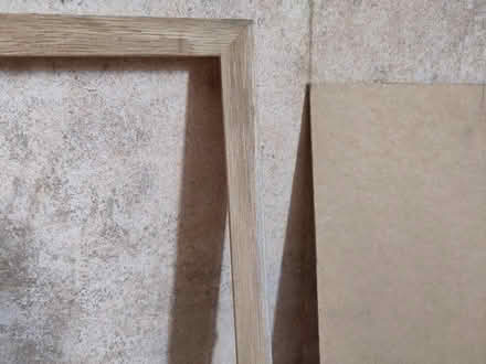 Photo of free Wooden picture frame with card backer but no glass / perspex (Hartington Road BN2) #3