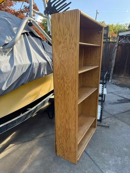 Photo of free Wooden bookcase (Near Union and LG-Almaden) #2