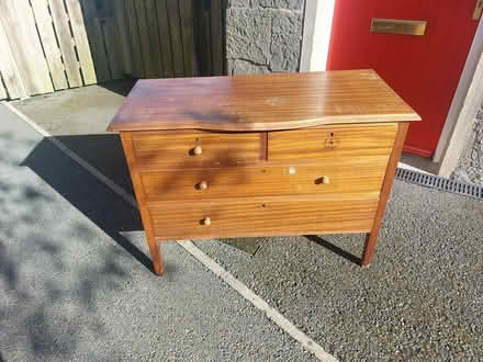 Photo of free Small old mahogany dresser (Carlingford) #1