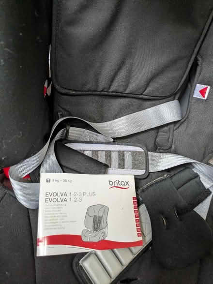 Photo of free Britax evola 123 plus car seat (Parson's Heath CO4) #2