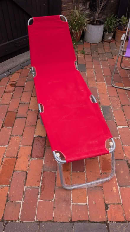 Photo of free Sun lounger very good condition , near Lewes (Offham BN7) #1