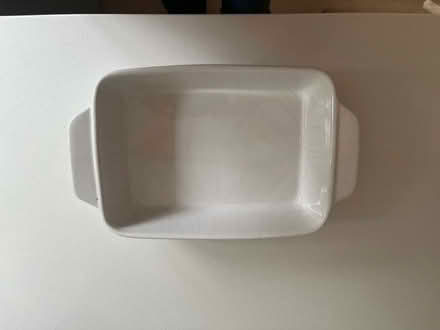 Photo of free White Casserole Dish (Ingatestone) #2