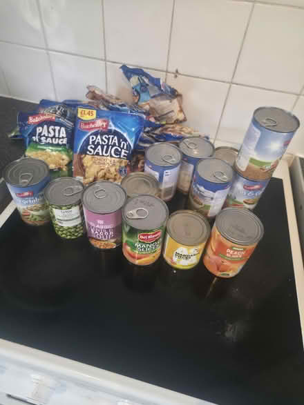 Photo of free Various tins and packets of pasta (Abbots Langley WD25) #1