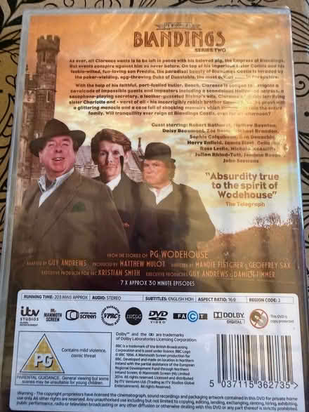 Photo of free Series 1 and 2 of Blandings DVDs (Eastbourne BN21) #2