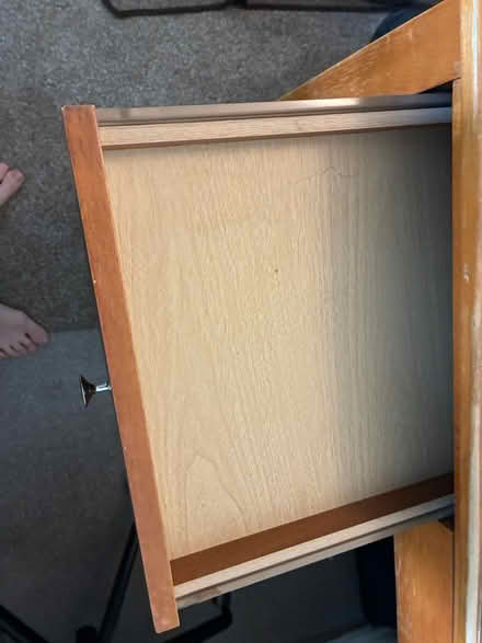 Photo of free Solid wood writing desk (Los Gatos Blvd x Lark) #4