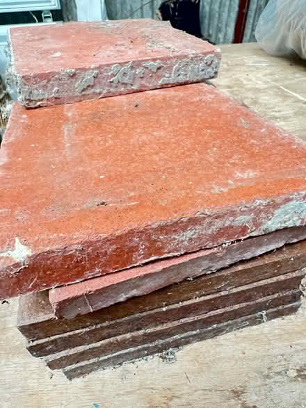 Photo of free Tiles, white & quarry (Presteigne LD8) #2