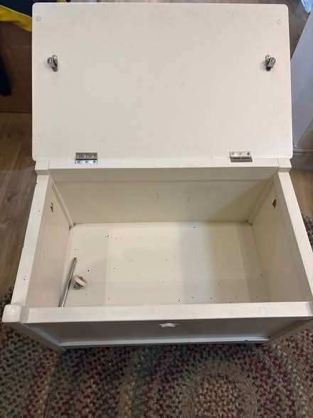 Photo of free Feather and black Noah toy box chest (Bledlow Ridge HP14) #4