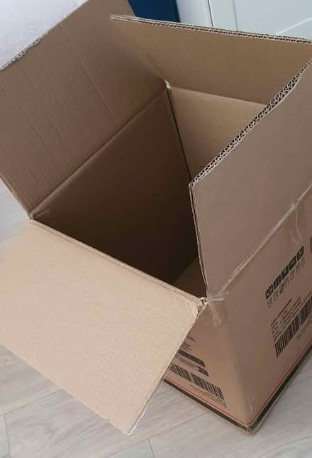 Photo of free Strong cardboard box (Bolton le Sands, LA5) #1