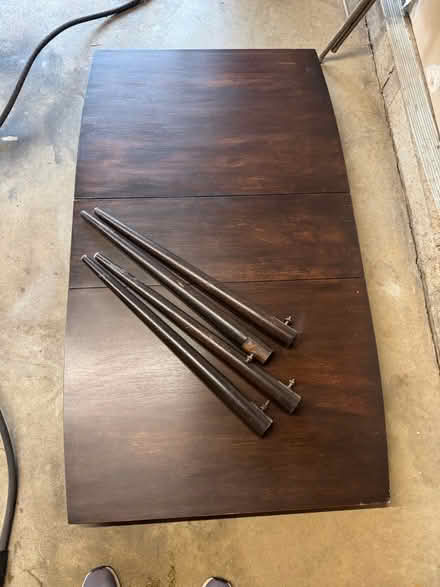Photo of free Solid wood dining table (Near NW High School Germantown) #2