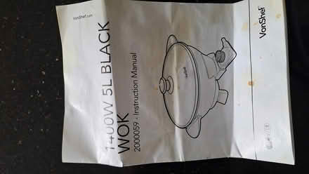 Photo of free Von Haus Electric Wok (OX10 6BD) #2