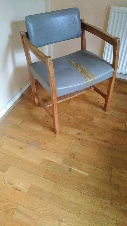 Photo of free Sturdy wooden chair (Aigburth L17) #1