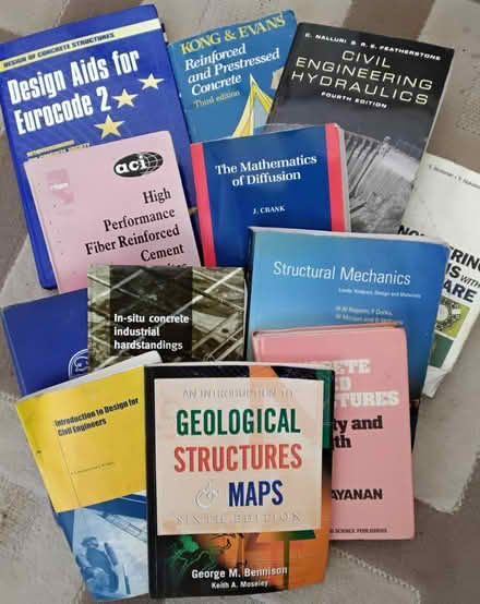 Photo of free Civil Engineering Study Books (DA1) #1