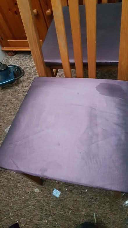 Photo of free dining table chairs x 2 (Mill Hill BB2) #2