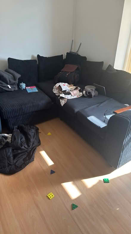 Photo of free Black sofa (Hadleigh SS7) #1