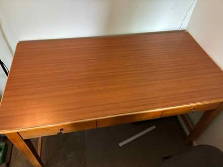 Photo of free Solid wood writing desk (Los Gatos Blvd x Lark) #1