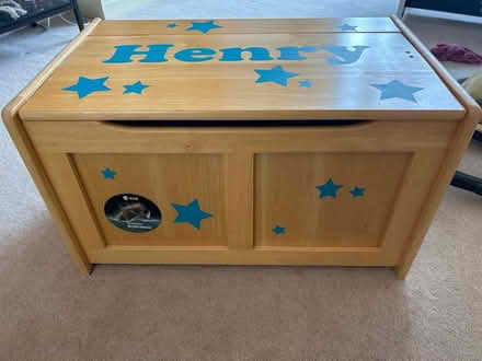 Photo of free Wooden toy chest (Hitchin SG5) #3