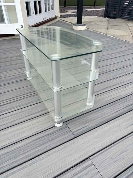Photo of free Glass TV stand (Dorking/Holmwood) #2